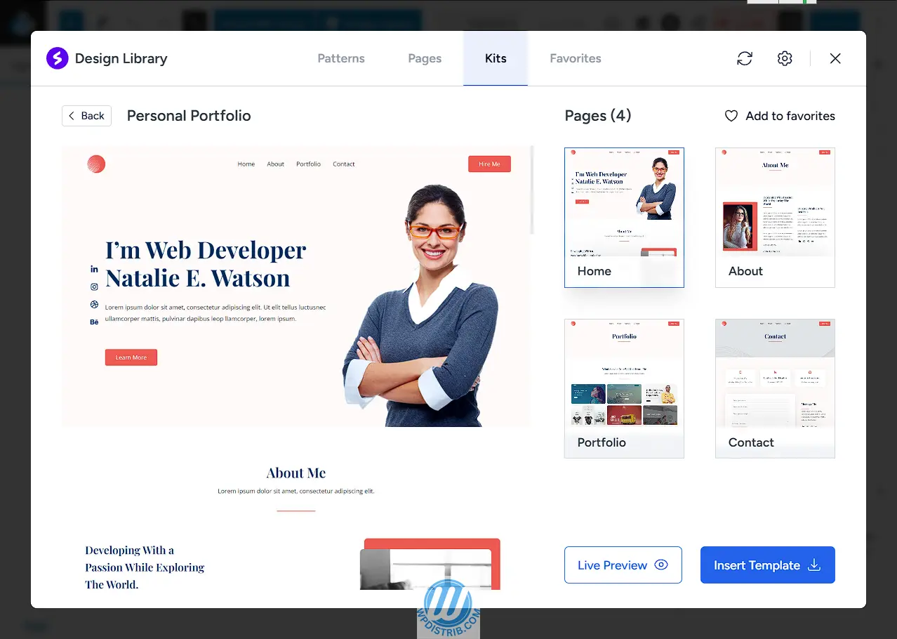 Create a Professional Design on WPDistrib 17 https://wpdistrib.com/wp-content/uploads/2025/02/WPDISTRIB_Add_New_Page_‹WPDistrib_EN—WordPress-_Google_C_lcXdPbJaOY_1278x910.webp