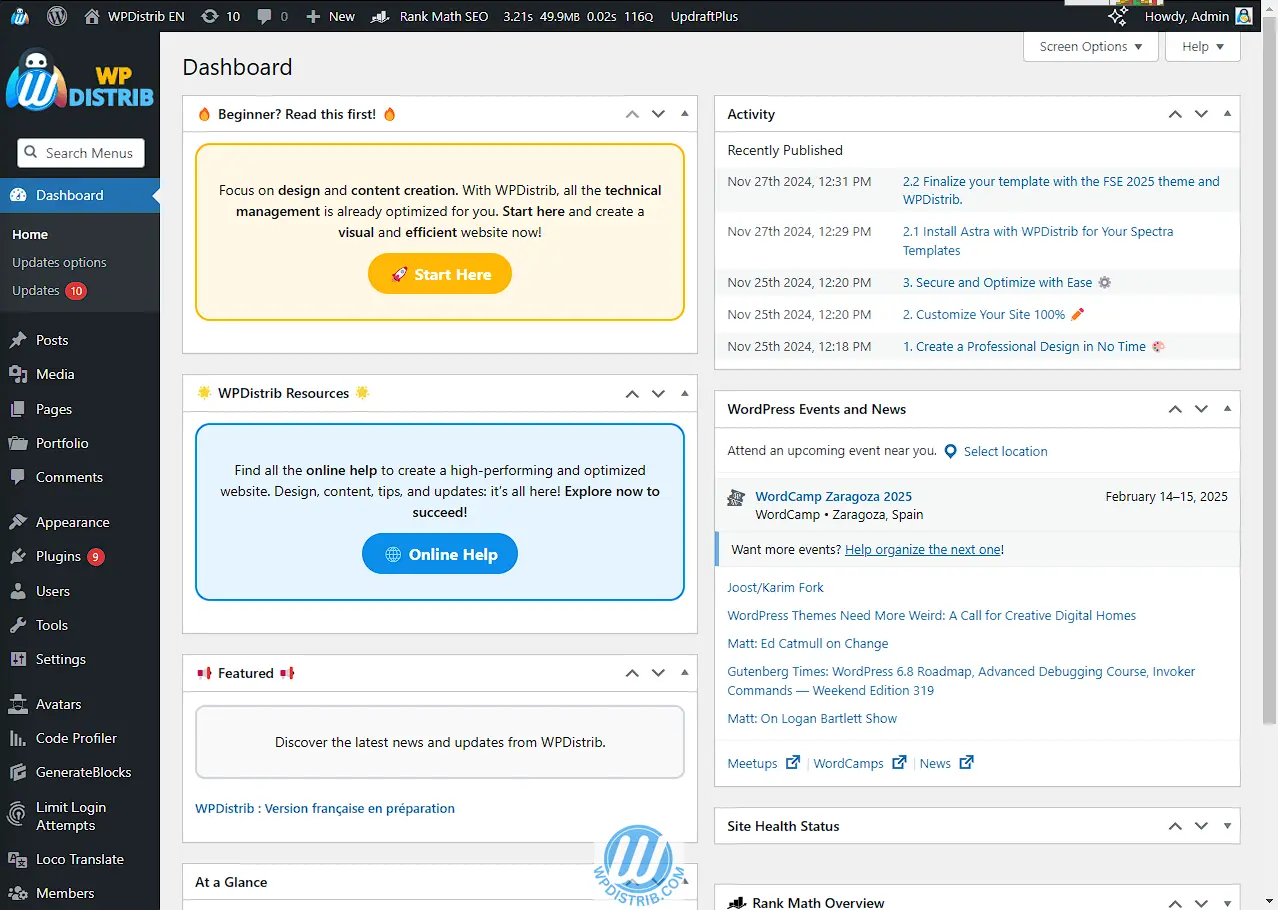 Create a Professional Design on WPDistrib 2 https://wpdistrib.com/wp-content/uploads/2025/02/WPDISTRIB_Dashboard_‹WPDistrib_EN—WordPress-_Google_Chro_zOzvliiQSI_1278x910.webp